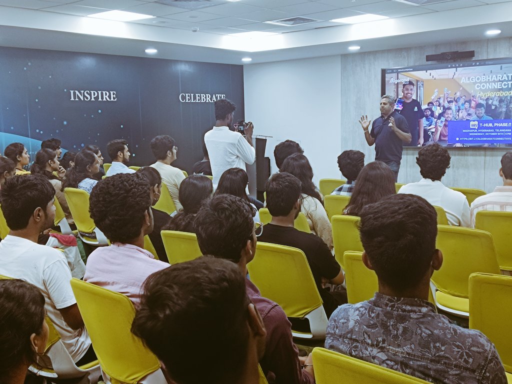 mohitaa_gupta's tweet photo. And we begin!!!! Hyderabad, you never cease to amaze us! π #AlgoConnectHyd https://t.co/vTYYg1EBQP