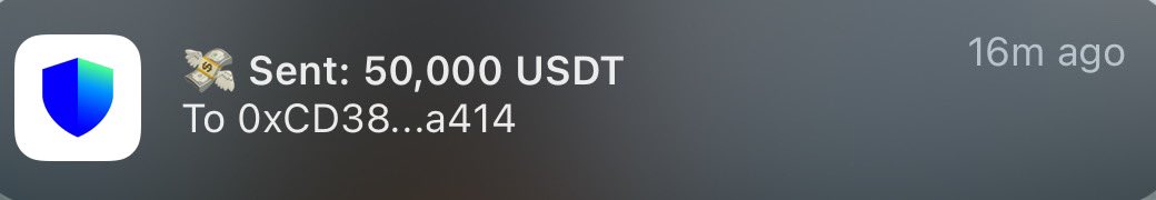 Alfagayo's tweet photo. I want to give out $50,000 $USDT $ethereum .
Like/RT and follow to benefit from this . https://t.co/WCOqWRRFDH