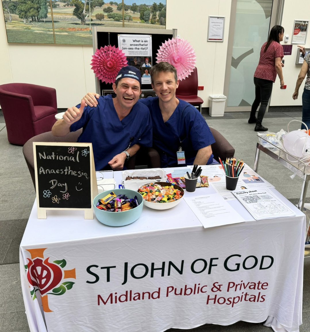 Shane Power (@shanercpower) on Twitter photo Great colleagues for #WorldAnaesthesiaDay #nationalanaesthesiaday <a href="/sjog_healthcare/">St John of God Health Care</a> Great colleagues for #WorldAnaesthesiaDay #nationalanaesthesiaday <a href="/sjog_healthcare/">St John of God Health Care</a>