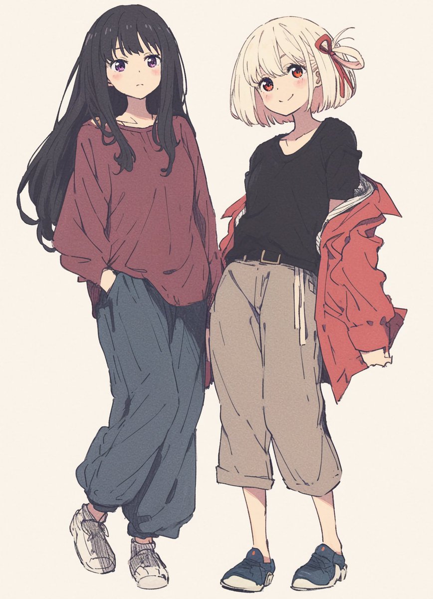 YueKuratsu's tweet photo. ちさたき #リコリコ https://t.co/9AZrmozOMj