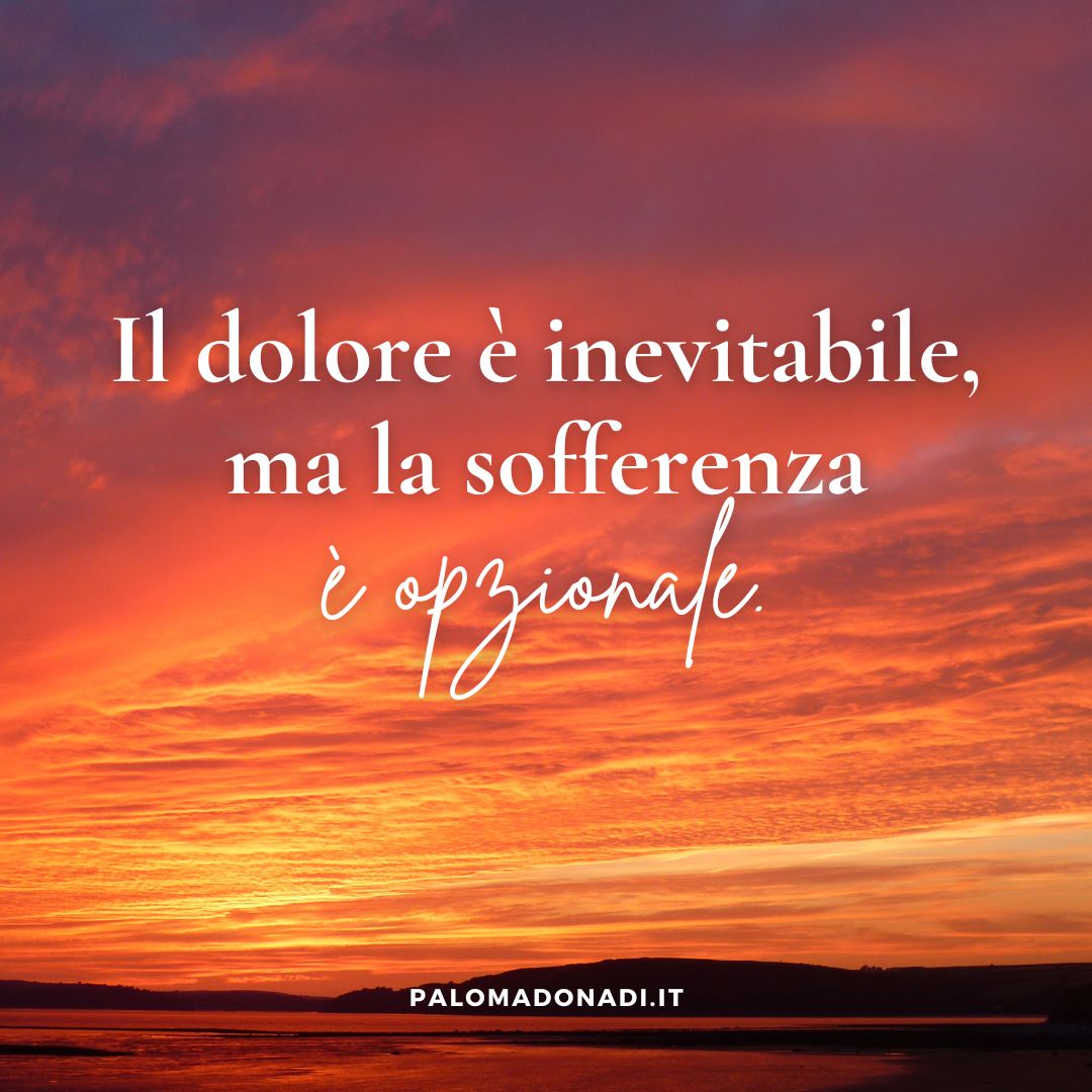Il #dolore è fisico.
La #sofferenza è psicologica.

Con la #meditazione possiamo ridimensionare il senso di sofferenza.

Vuoi provare la #mindfulness? Contattami per sapere di più sui miei percorsi individuali e di gruppo.

#BenessereMentale #worklifebalance #benesserepersonale