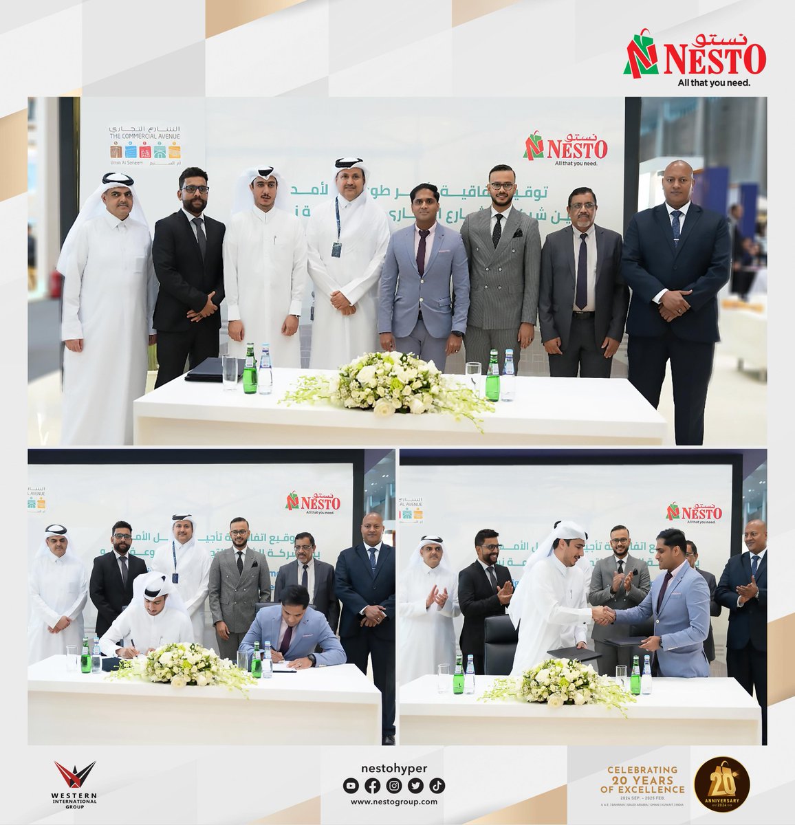 Big News! Nesto Group is expanding into Qatar 🇶🇦 with our first hypermarket opening in Doha by Q2 2025!

🏬 180,000 sq ft of shopping bliss, backed by a 2B QAR investment.

📈 10 stores coming by 2026—stay tuned for more!
#NestoGroup #QatarExpansion #RetailGrowth #Hypermarket
