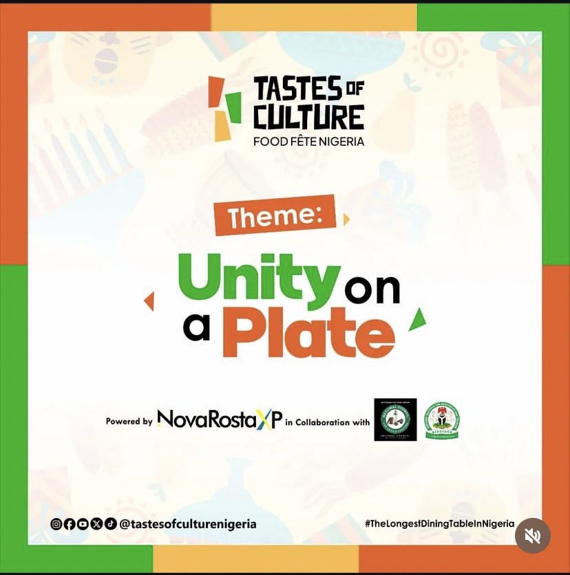 dharmmy_'s tweet photo. In the honor of World Food Day, tastes of culture is bringing everyone together on one Dining table and you shouldn’t miss this for anything.! 😍🥰💃💃💃

#FoodFestivalAbuja
#LongestDiningTableinNigeria https://t.co/qHygQrJrw2