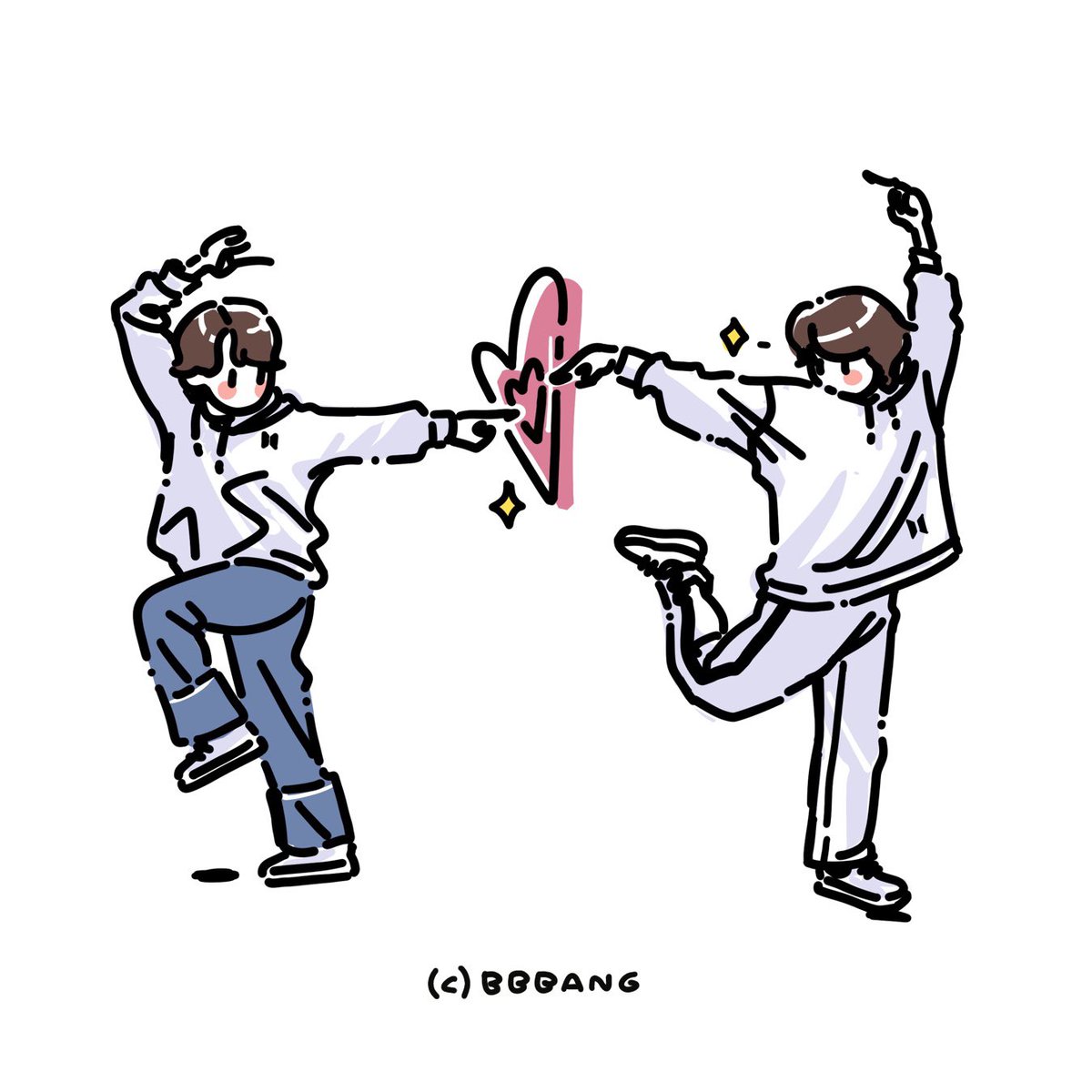 Jin and Hobi tomorrow 😤✨