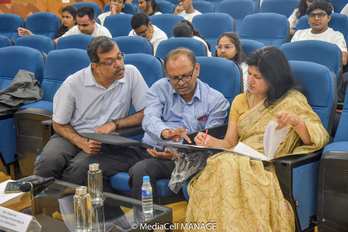 ABC_MANAGE's tweet photo. Samvedna - The Sustainable Case Study Challenge! 🌍

Supported by Harvest Plus Solutions, this impactful competition took place on 15th September at the MANAGE, Hyderabad campus https://t.co/imNHjEpv9b