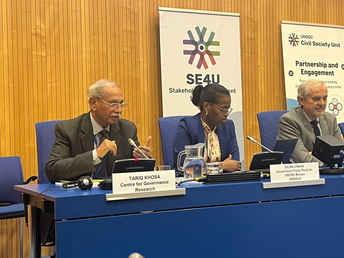 Representing civil society from Pakistan, Mr. Tariq Khosa of the Centre for Governance Research emphasized the importance of fostering civil society partnership and collaboration with the government, terming Pakistan’s experience as a best practice to emulate for others (3/3)