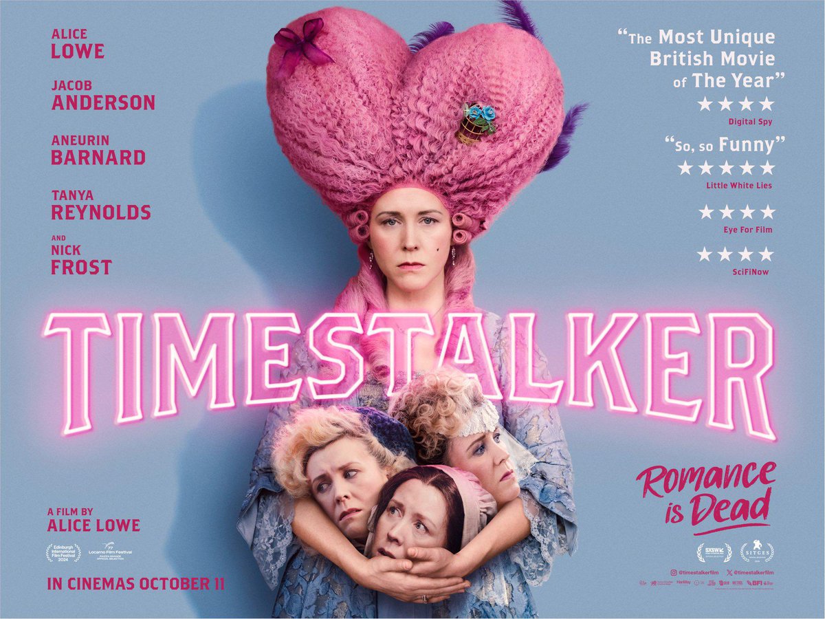 GilesAlderson's tweet photo. DELIGHTED to have the ridiculously talented @alicelowe on this weeks @filmmakerspod ! 
Alice chats to myself and @DirDomLenoir about writing, acting &amp; directing and her latest movie @timestalkerfilm 

Both out now! 
Link to pod here: https://t.co/A8QbY3gK56 #alicelowe #podcast https://t.co/GqWEuIpIfw