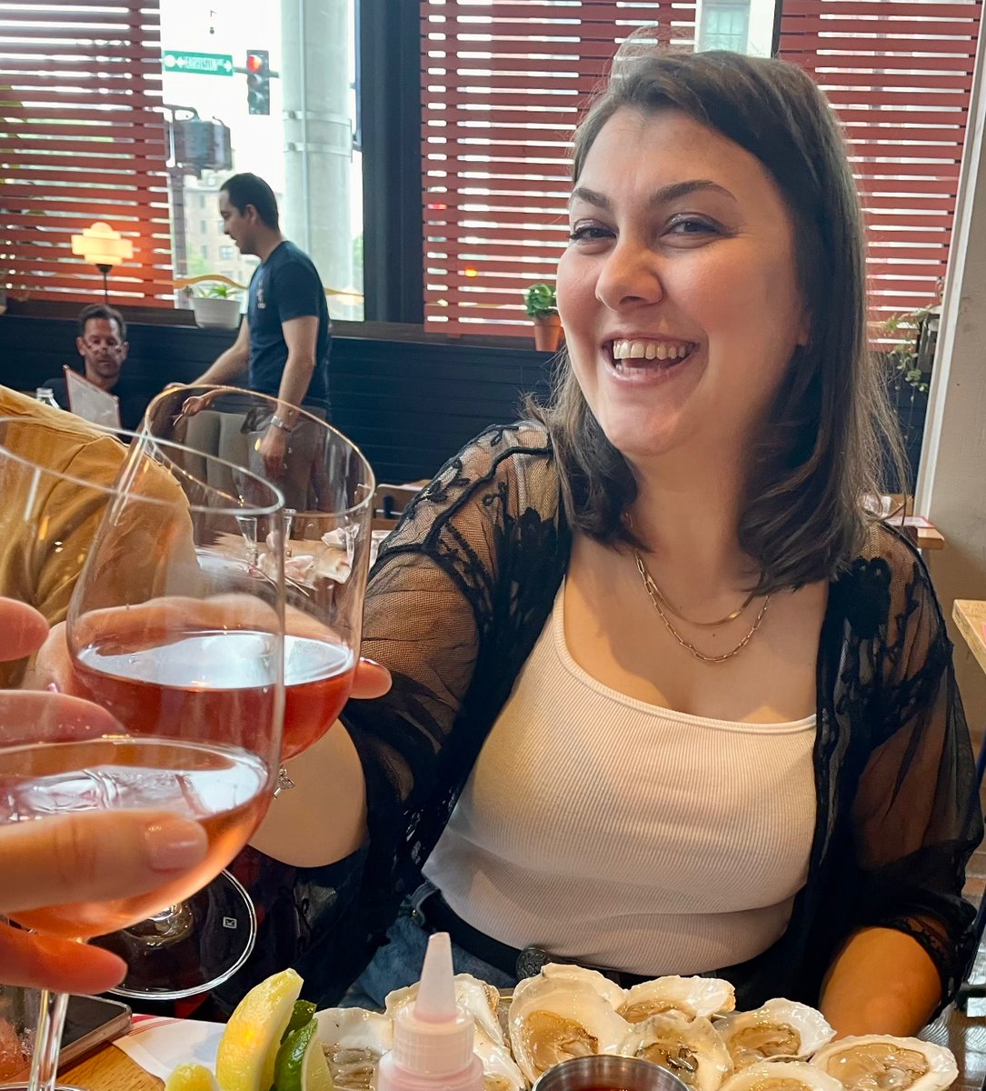 Meet Merve, one of our newest team members! Take a look at her faves below.

✨ Fun Fact: She’s a trained pastry chef
☕️ Drinks: Sea salt honey latte &amp; pumpkin French toast latte
🥪 Food: 'No Name' prosciutto sandwich or any of our breakfast sandwiches

Say hi when you stop in!