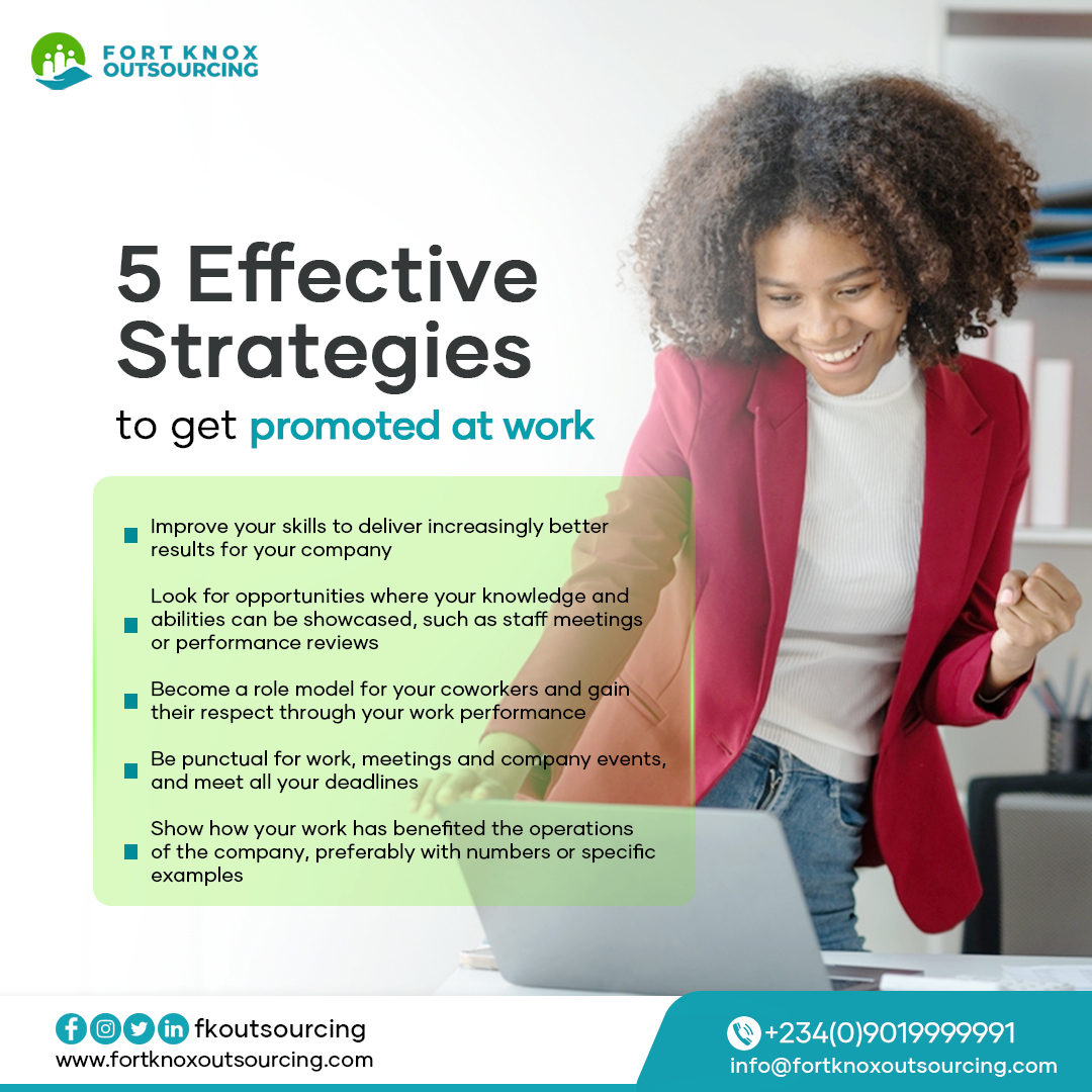 fkoutsourcing's tweet photo. Success isn’t given; it’s earned! Which of these strategies are you focusing on right now?
#CareerGrowth #GetPromoted #WorkplaceSuccess #CareerGoals #LeadershipSkills #WorkEthic National Grid Gtbank #Opay https://t.co/qDu6LEuEv2