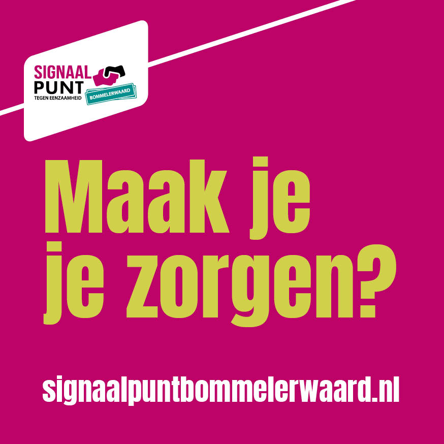 ‘Aan de buitenkant zie je het niet.’ 
 
Eenzaamheid kent geen leeftijd. Maak je je zorgen?
Ga naar 👉signaalpuntbommelerwaard.nl

#WelzijnBommelerwaard #gemeenteMaasdriel