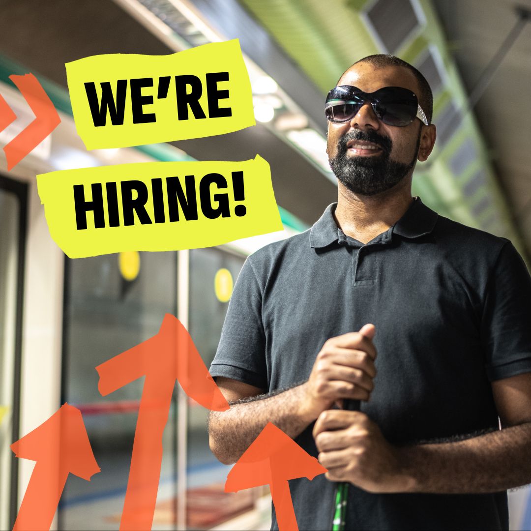 TransportForAll's tweet image. 📢 Could you be our new Senior Research Officer? 📢
Join Transport for All's disabled-led research team to drive change and improve transport accessibility for disabled people. 
transportforall.org.uk/about-us/work-…