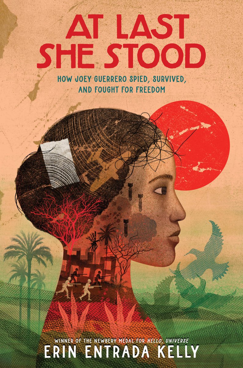 John Schu (@mrschureads) on Twitter photo Cover Reveal: At Last She Stood: How Joey Guerrero Spied, Survived, and Fought for Freedom by Newbery Medalist <a href="/erinentrada/">Erin Entrada Kelly</a> mrschureads.blogspot.com/2024/10/at-las… Illustration Credit: <a href="/balbusso_twins/">balbusso twins</a> | Design Credit: Sylvie Le Floc’h Cover Reveal: At Last She Stood: How Joey Guerrero Spied, Survived, and Fought for Freedom by Newbery Medalist <a href="/erinentrada/">Erin Entrada Kelly</a> mrschureads.blogspot.com/2024/10/at-las… Illustration Credit: <a href="/balbusso_twins/">balbusso twins</a> | Design Credit: Sylvie Le Floc’h