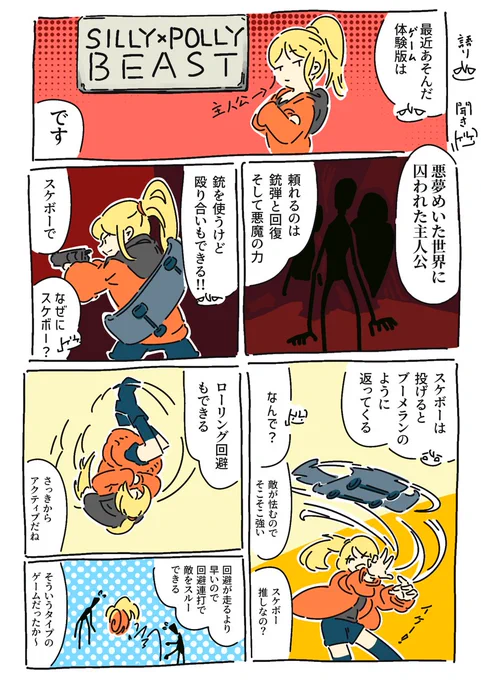 Steamで最近あそんだ体験版[Silly  Polly  Beast] 
