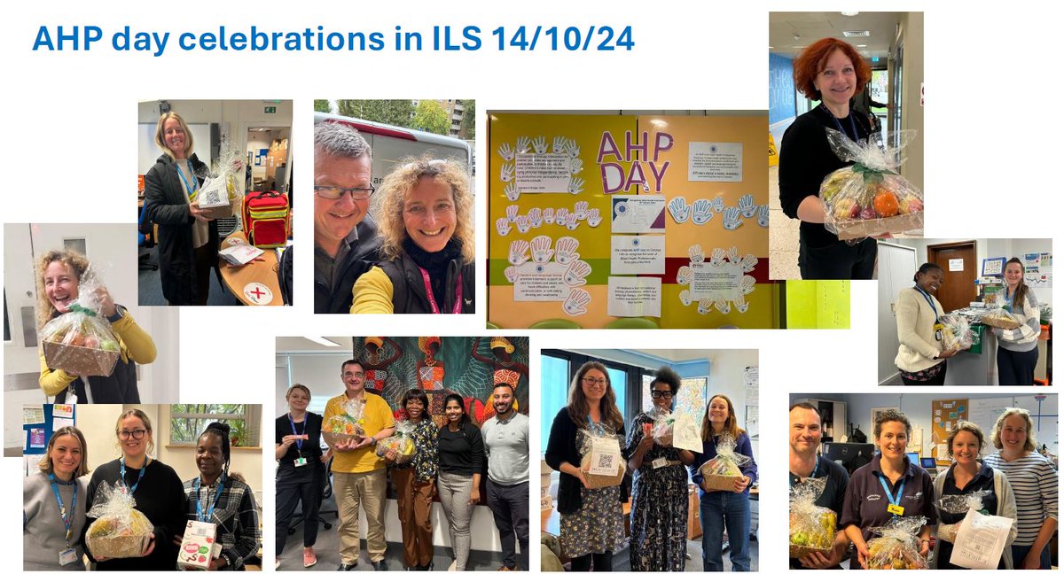 🥂Some groupies of the celebrations of our Allied Health Professionals (AHPs) great work across the directorate. Thanks to our Deputy Chief AHP Louise Turpin and colleagues who organized this.  #TeamILS #CelebratingCommunityServices #OurNHSPeople <a href="/NHS/">@NHS</a> <a href="/GSTTnhs/">Guy's and St Thomas'</a> <a href="/gstt/">GST</a>