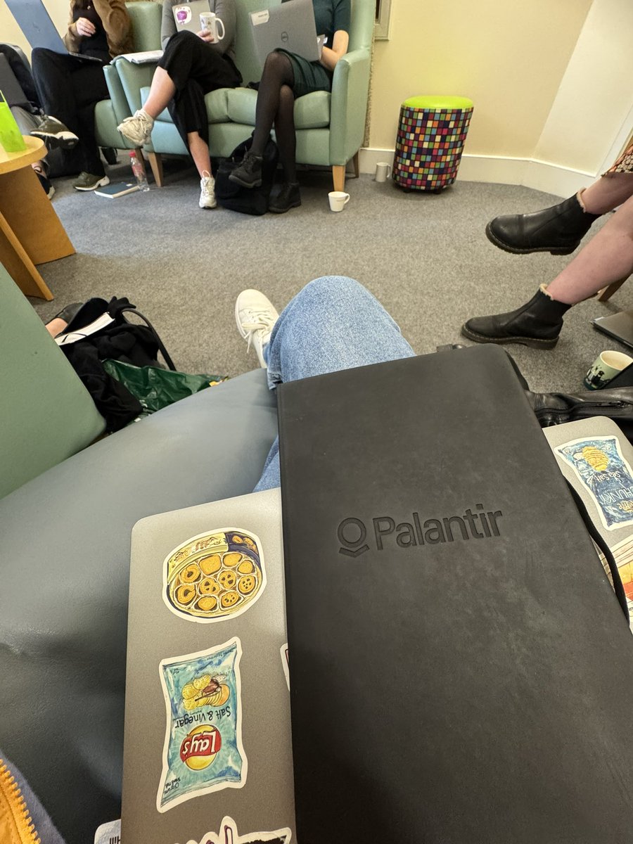 Welcome to CAMHS - taking part in a meeting sat on a beanbag!