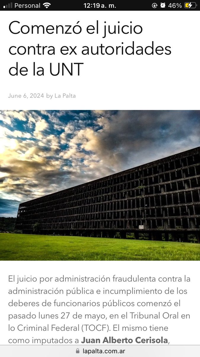 1. Ese robo se detectó a partir de una auditoría de la SIGEN, lo que demuestra que hay auditorías a las universidades

2. Todos los funcionarios involucrados están siendo juzgados y probablemente serán condenados algunos de ellos

3. Esa ciudad universitaria se dejó de construir