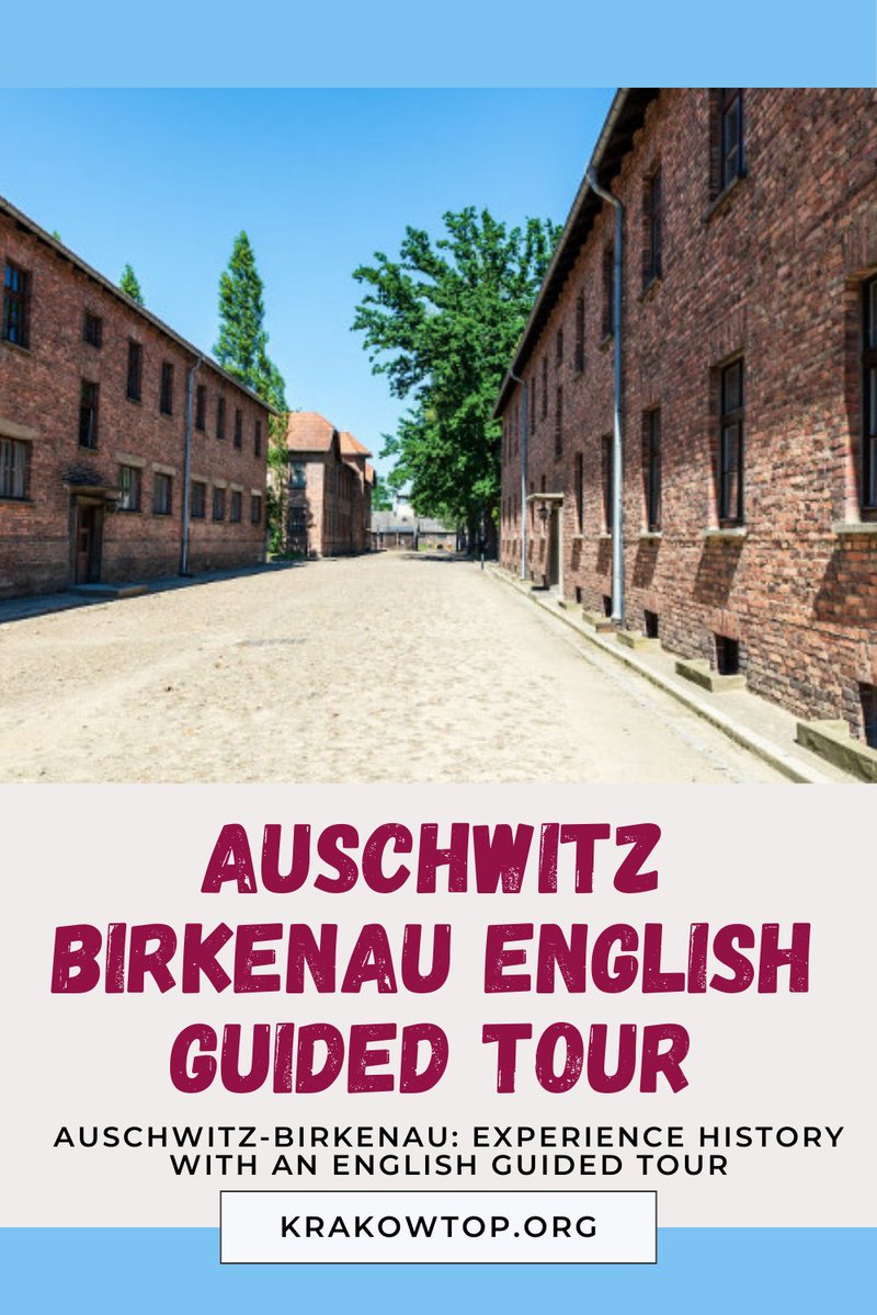 KrakowTOP's tweet image. Enhance your Auschwitz visit with an English-guided tour. KrakowTOP's guide explains why expert commentary is crucial for understanding this historic site. Learn what to expect and how to book. #AuschwitzTour #EnglishGuide #KrakowTOP

krakowtop.org/auschwitz-birk…