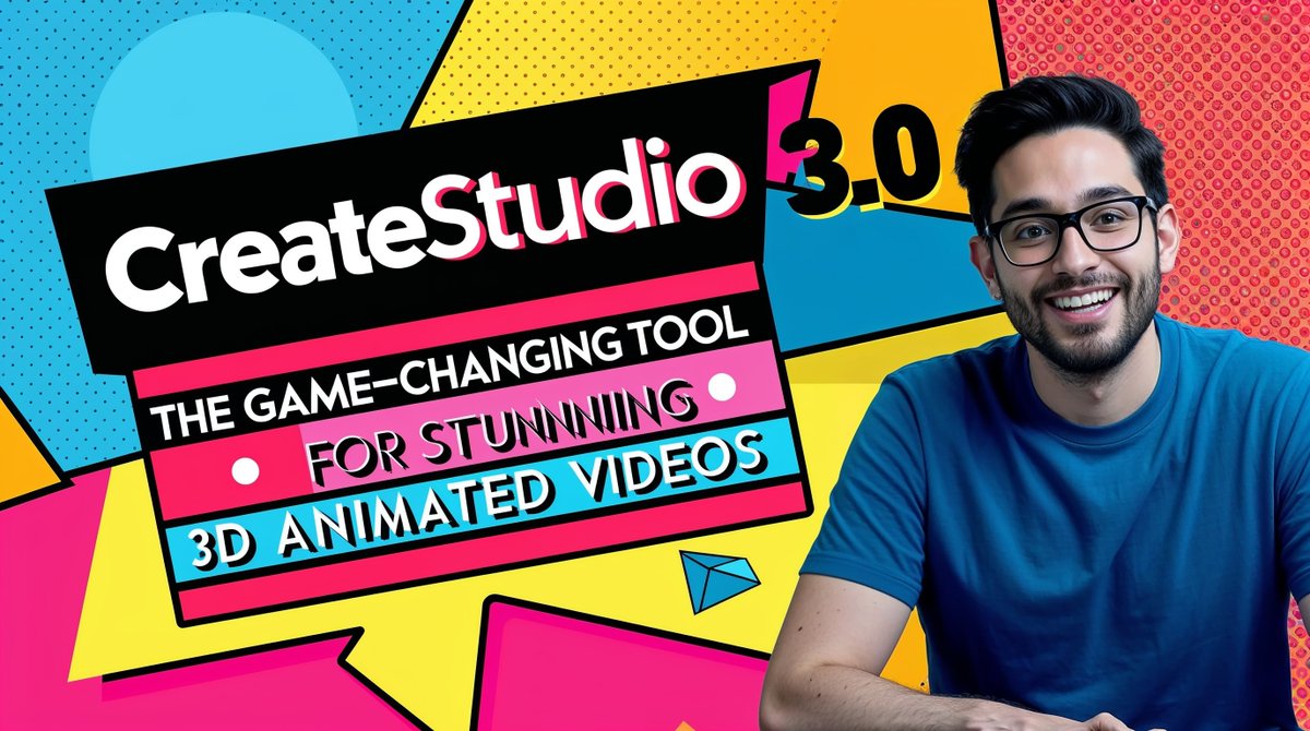 Bruce89895356's tweet image. Want Stunning 3D Animated Videos? CreateStudio 3.0 is the Answer! youtu.be/mtELigQ94Vg?si… 

#createstudio #createstudio4 #3dvideo #pixar