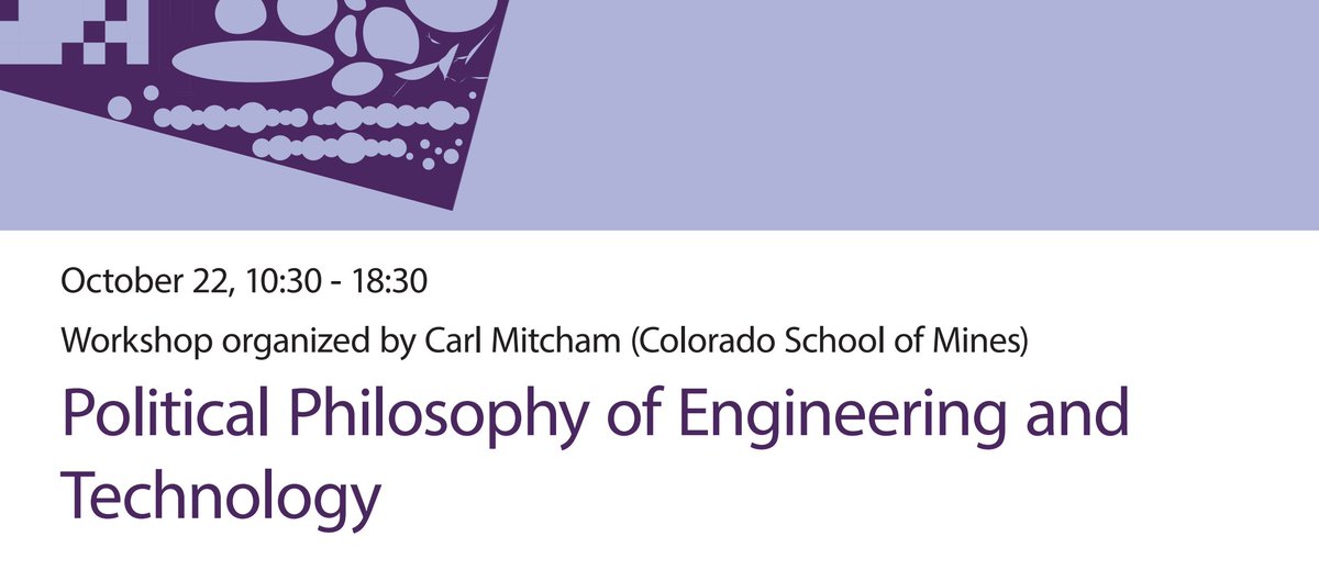 CoRe_RWTH's tweet image. 💫We are pleased to invite you to the workshop "Political Philosophy of Engineering and Technology", organized by c:o/re short-term fellow Carl Mitcham next week.
You can find the abstract and the event announcement on our website:
khk.rwth-aachen.de/event/politica…