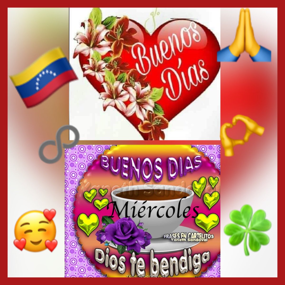 Buenos Días Corazones #🙏🙅🥰♥️💯🍀🌎🌍🌏🕊🕊🕊🎶🎼📻🫶🇻🇪♾️