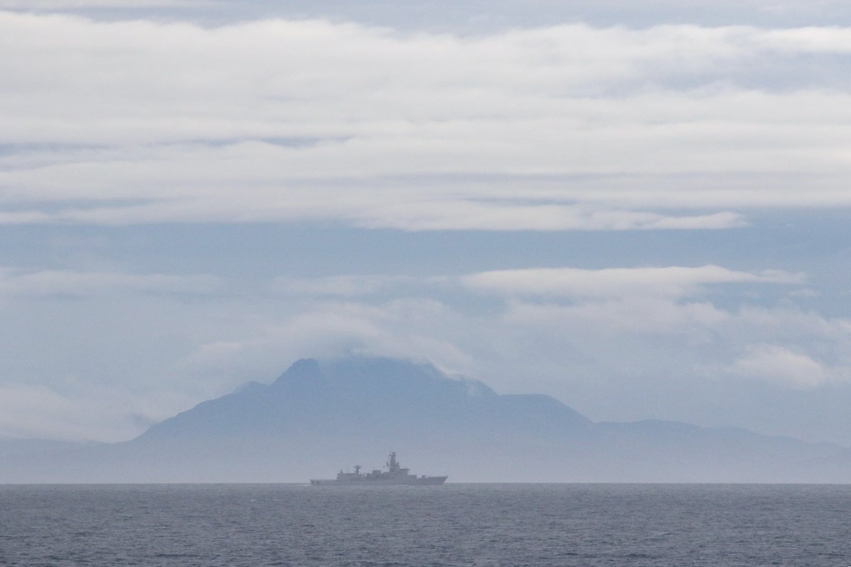 nicola_hodgins's tweet photo. And so begins 2 weeks of #NATO activity in the #Minch - a large portion of which is 'meant to be' an #MPA. How will our #whales, #dolphins, #porpoises & other marine #wildlife fare? #ExerciseStrikeWarrior24 #JointWarrior 💣🐳🪖🦭🐬🧨🐙⚓️🐟 https://t.co/SSlChL0nXd
