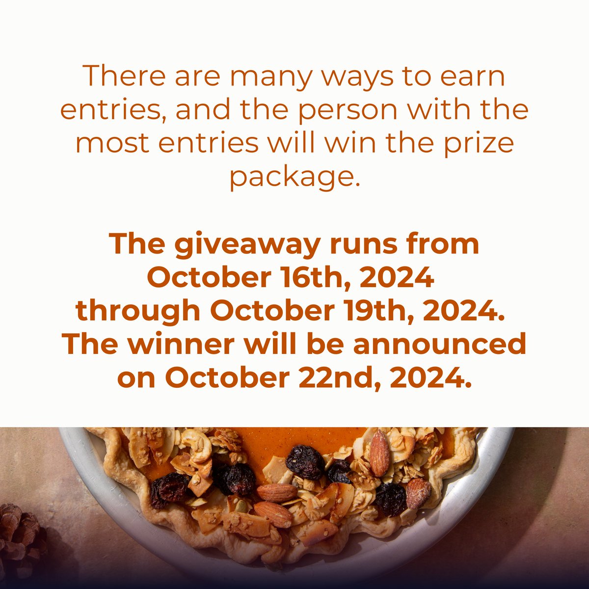 🎃 Spooktacular Granola Giveaway Alert! 👻 

Our granolas are so delicious, it’s scary—and now you can win a 10 oz bag of both Original and Maple Spice! 🍁 

🕸️ Hurry—enter before it vanishes! 👻 
Enter here: social.backroadsgranola.com/tw-spooktacula…

#giveaway
#contest
#giveawayalert
#entertowin