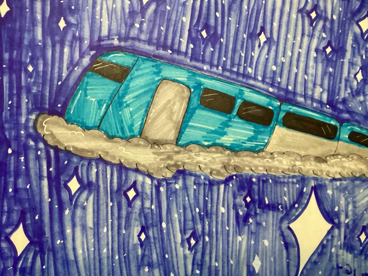 Daemons_world's tweet photo. Day 16 - Train
#inktober #inktober2024 #2024inktober #inktoberday16 #day16 #day16train #train #traindrawing #traindrawingchoochoo #nighttrain #traditionalart #traditional drawing #marker #markerart #sharpie #sharpieart https://t.co/dlPd1KArIP