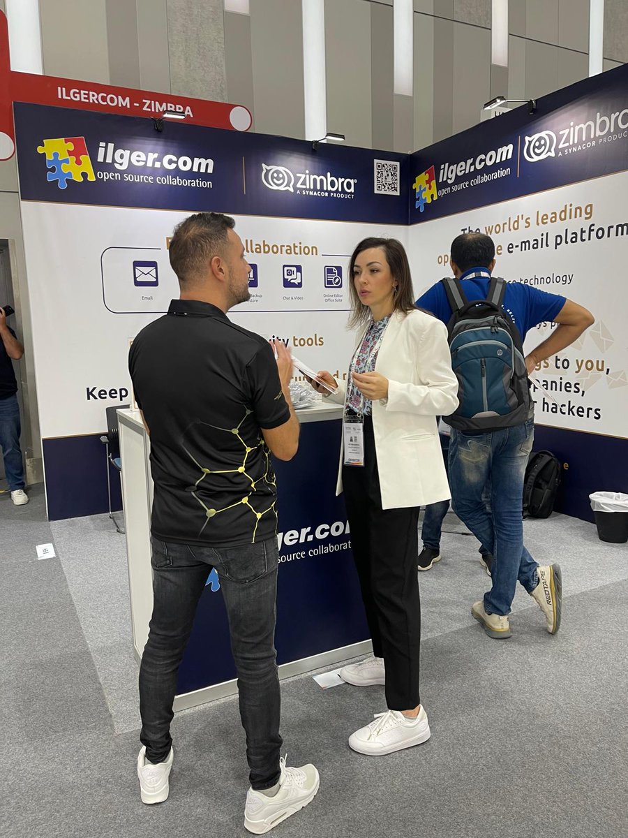 ilger.com (@ilgercom) on Twitter photo Meet #Zimbra & #ilger.com #GITEXGlobal2024 ! at Stand No. H9-5 Hall 9 <a href="/ilger/">Liza Lind</a>.com <a href="/zimbra/">Zimbra</a> <a href="/AntonioLuccini/">Antonio Luccini</a> <a href="/DeepeshKumar/">Deepesh Kumar</a> <a href="/AbdulGafoor/">abdulgafoor</a> #Zimbra #ilger.com #AbdulGafoor #DeepeshKumar #DataguardNXT #innovation #technologynews #dubai #exhibition #ilgercom #zimbra #OpenSource Meet #Zimbra & #ilger.com #GITEXGlobal2024 ! at Stand No. H9-5 Hall 9 <a href="/ilger/">Liza Lind</a>.com <a href="/zimbra/">Zimbra</a> <a href="/AntonioLuccini/">Antonio Luccini</a> <a href="/DeepeshKumar/">Deepesh Kumar</a> <a href="/AbdulGafoor/">abdulgafoor</a> #Zimbra #ilger.com #AbdulGafoor #DeepeshKumar #DataguardNXT #innovation #technologynews #dubai #exhibition #ilgercom #zimbra #OpenSource