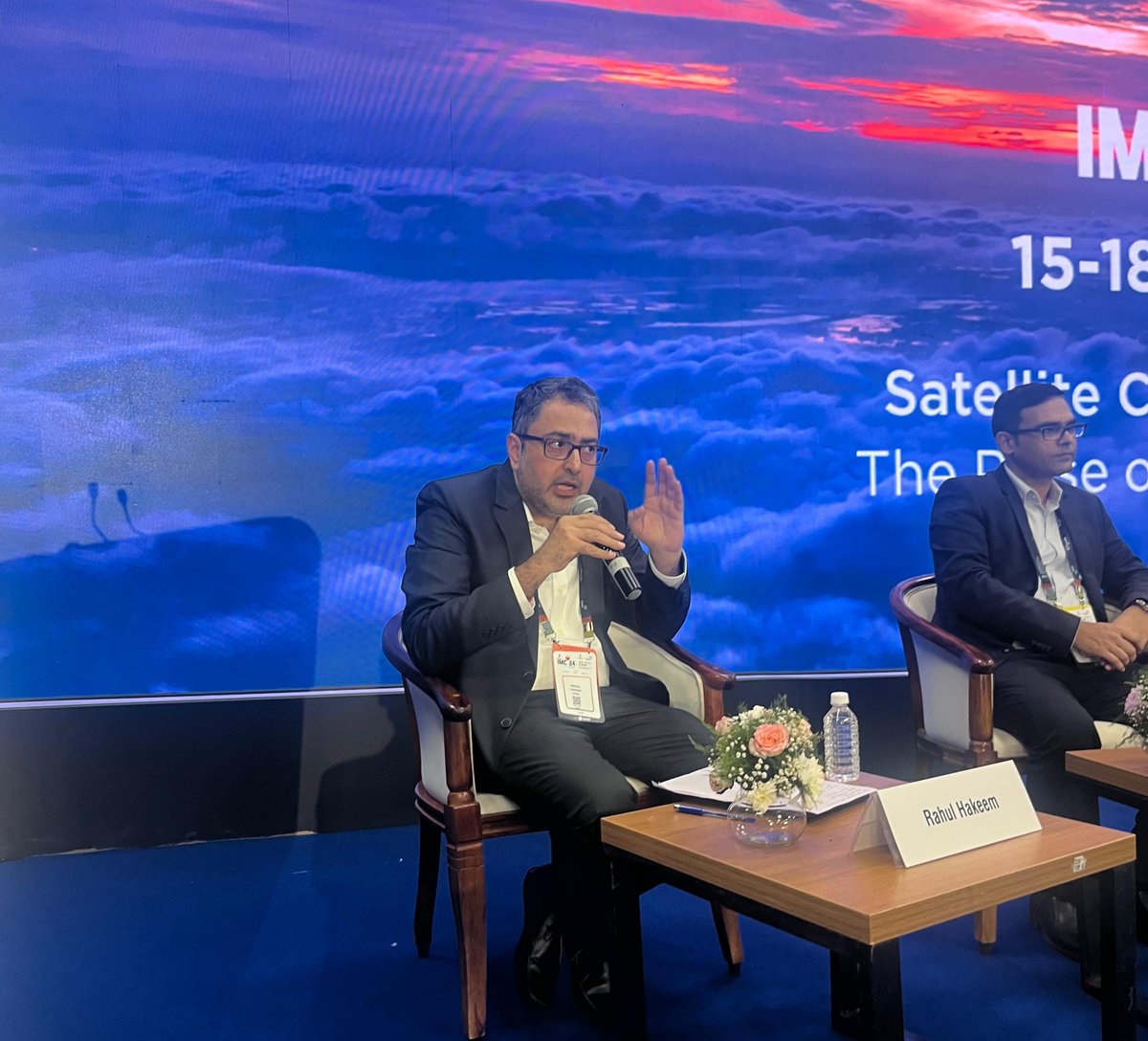 KPMGIndia's tweet photo. Understanding the role of #satellitecommunication is essential for addressing the #digitaldivide. By leveraging its expansive coverage and reliability, we can enhance #globalconnectivity, support #IoT implementations, and ensure that no region is left behind in the #digitalrevolution: Rahul Hakeem, @KPMGIndia moderating a panel on 'Satellite communication: The pulse of a #digitalnation' at @exploreIMC.

#IMC2024 #TheFutureIsNow #TechRevolution #IndiaMobileCongress2024