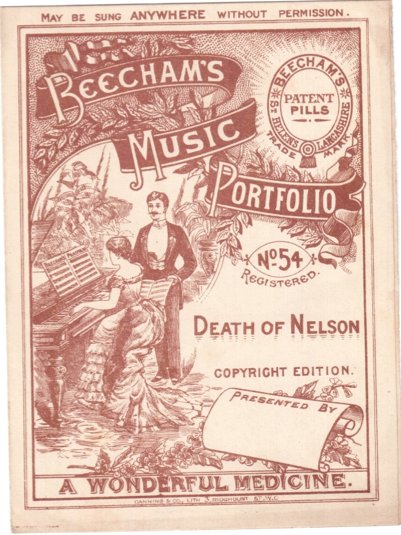 Did you know that the Beecham's and Holloway's Pills companies sold music as well as medicines??

Join us online TODAY as we welcome Professor Remi Chiu (Johns Hopkins Peabody Institute) to tell us more. 

October 16th 3-4pm (UK) - Zoom link at musicmedicinehistory.org