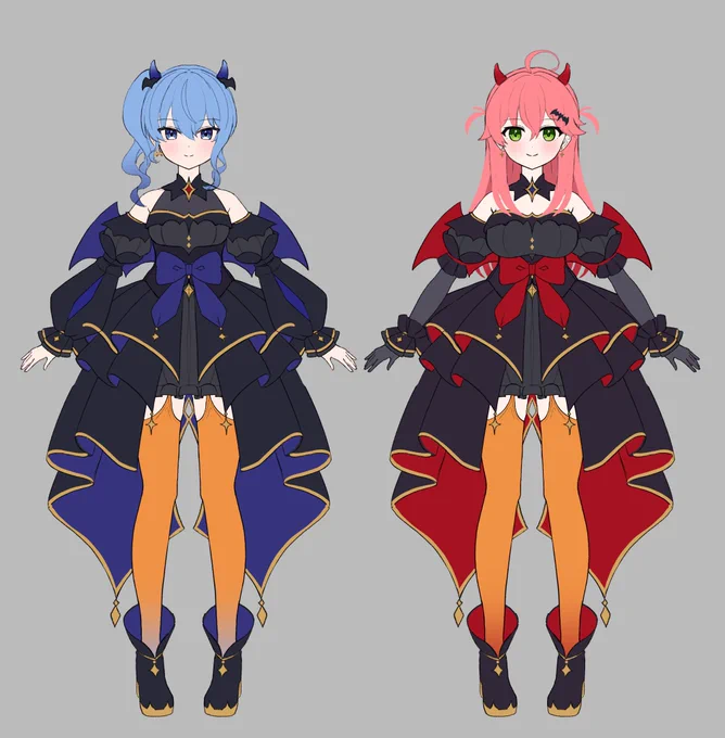 #ホロクル8th でハロウィン風小悪魔衣装 miCometアクスタ出します~(予定)スペースは【B-11】に配置して頂きました!是非お越しくださいね! 
