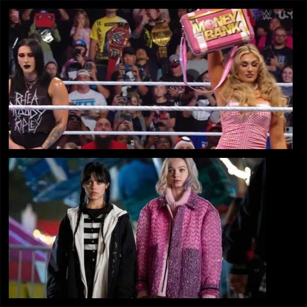 Da_Overlord's tweet photo. @RheaRipley_WWE  I don’t know if you are aware of this , but I’ve seen your tag team before. https://t.co/hYkpsn7kxj