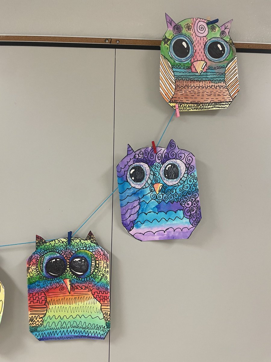 KimBrownMTA's tweet photo. I love when student artwork starts going up in our halls! Stefani Wallace is amazing and our kids are so talented. #misdproud #leadlovelearn https://t.co/fOd8jFoIBm
