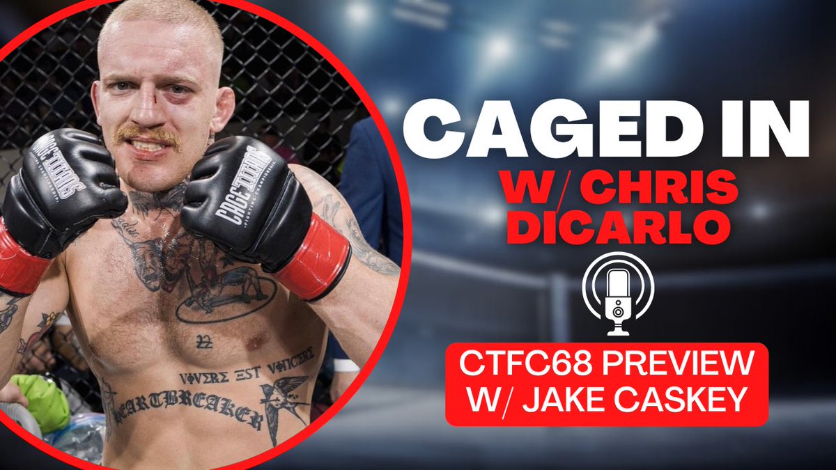 CagedInMMAPod's tweet photo. Jake Caskey joins me on #CagedIn
🎙️ Ammy FW Title Shot vs Fred Allen Sfeir preview at @CageTitans 68
🎙️ Massive KO victory at #CTFC64 recap
🎙️ Training with @BilliamGoff at Dexter Vale Tudo
🎙️ Turning pro soon?
Link: https://t.co/mHYJuiKRDM https://t.co/SWjnUWiYll