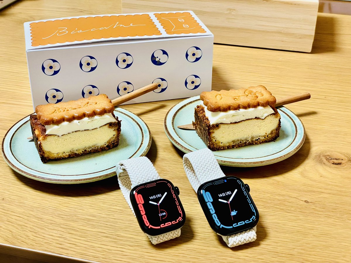 ichiroku_hiro's tweet photo. ナツメさんの完治祝い
5年間よく頑張りました㊗️
#SUIREN
#Biscake
#AppleWatch https://t.co/ElSlcjyNQ7