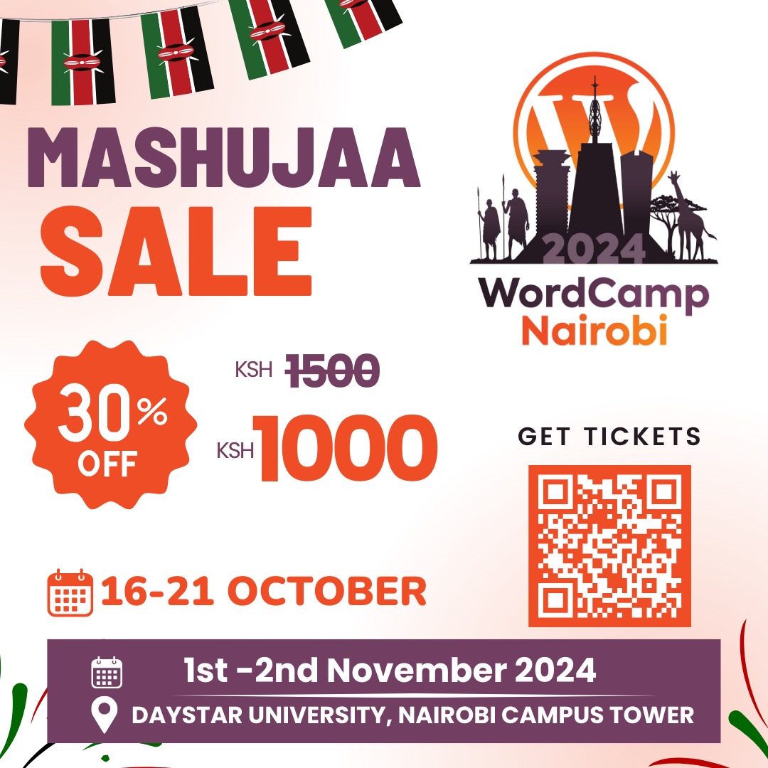 WordPress Kenya tweet media