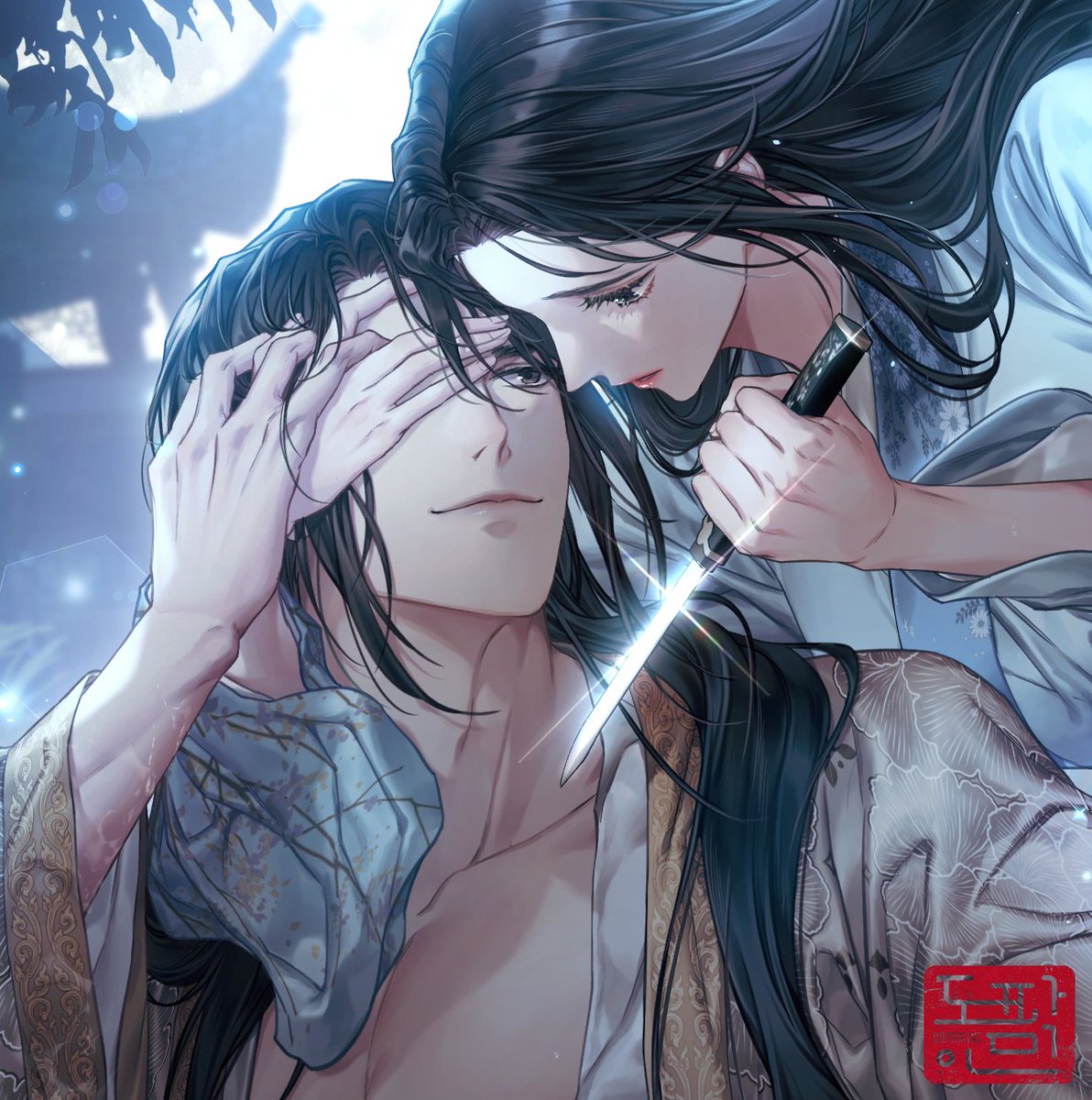 채가란 작가님의 
< 호학당의 야조 > 표지 작업했었습니다:D

리디북스에서 보실 수 있습니다
▶️ridibooks.com/books/806014816