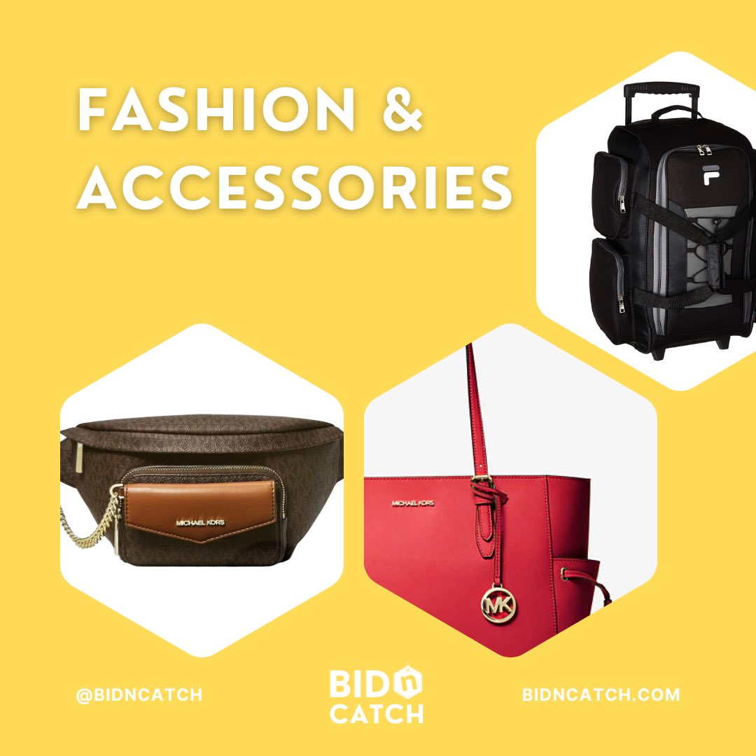 bidncatch's tweet image. Fashion-forward catches!
Explore our auctions for fashion accessories✨

#BidNCatch #Fashion #auction #bidding #online #uae #unitedarabemirates