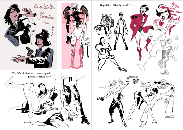 Casper Pham's MARGINALIA - my crass and classy 94-page sketchbook - is out! there is porn, propaganda studies, and just a pinch of introspection. link below👇