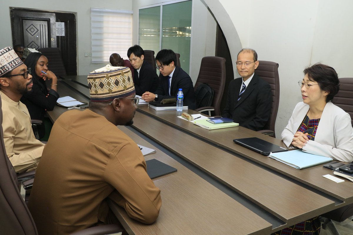 TheREANigeria's tweet photo. #PartnersinPower - The Management of the REA, on Tuesday, engaged with the @jica_direct_en as both institutions continue to explore collaborative touch points and resource optimization in the deployment of energy access infrastructure in Nigeria, against the backdrop of the Distributed Access through Renewable Energy Scale-up (DARES) programme.
