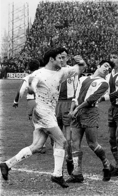 La mutualidad de futbolistas, en Baleares, no cubre al deportista que recibe una agresión propiciada por un rival si el balón no está en juego o está muy alejado de la agresión. <a href="/FFIB_oficial/">FFIB</a> <a href="/deportegob/">CSD</a> <a href="/RadioMARCA/">Radio MARCA</a> <a href="/sanidadgob/">Ministerio de Sanidad</a> (Fuente: Carlos Martínez, director mutualidad)