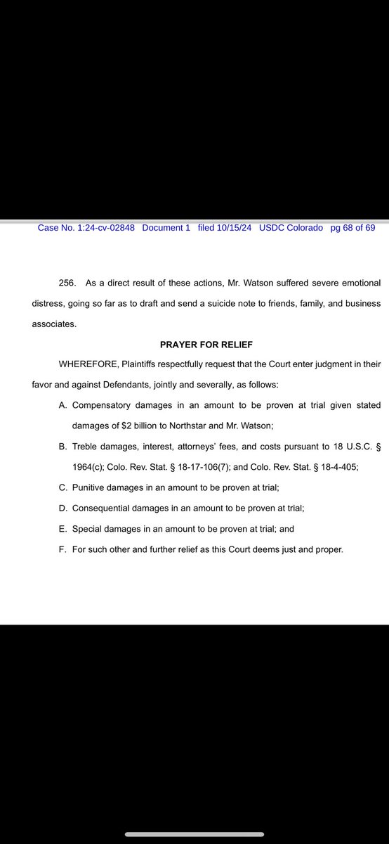 Amy_K_Nelson's tweet photo. Last night, @ajassy’s main target in @amazon’s war on my family filed a racketeering lawsuit against IPI - who, w/AMZ, used @DOJCrimDiv to go after business partners. 

This will go down as the most horrifying example of lawfare in America. You will want to follow. Trust me. https://t.co/xmCZAlX3LI