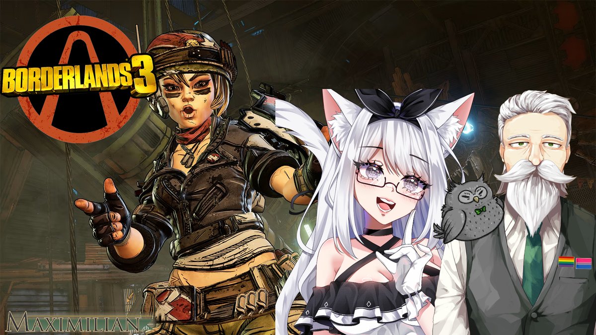 Maximilian_VT's tweet photo. Maximilian and @AyakawaHikari will be ready to serve shortly. Please take a seat, make yourselves comfortable and get ready to enjoy the stream!

#Vtuber #Borderlands3 https://t.co/apnL7Cafif