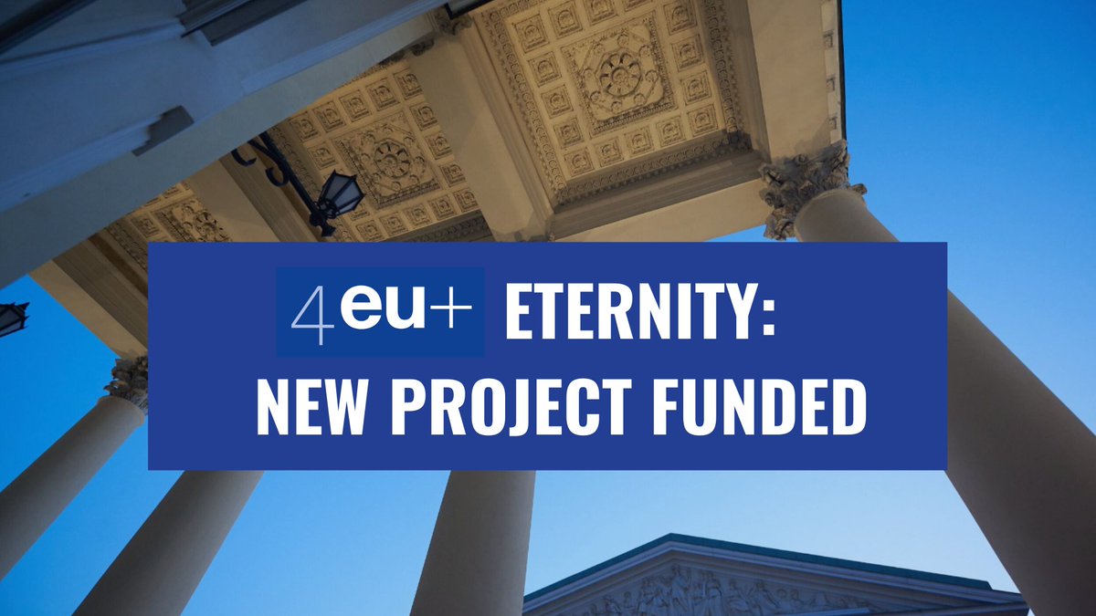 4EUplusAlliance (@4euplusalliance) on Twitter photo 📢Exciting news! <a href="/UniWarszawski/">Uniwersytet Warszawski</a> has received funding for a new project supporting 4EU+!
🎓4EU+ Eternity, funded by <a href="/NAWAPoland/">NAWA Polish National Agency for Academic Exchange</a>, as part of the "Support for European Universities" programme, will strengthen the already existing activities of 4EU+.
More: bit.ly/4dJC39b 📢Exciting news! <a href="/UniWarszawski/">Uniwersytet Warszawski</a> has received funding for a new project supporting 4EU+!
🎓4EU+ Eternity, funded by <a href="/NAWAPoland/">NAWA Polish National Agency for Academic Exchange</a>, as part of the "Support for European Universities" programme, will strengthen the already existing activities of 4EU+.
More: bit.ly/4dJC39b