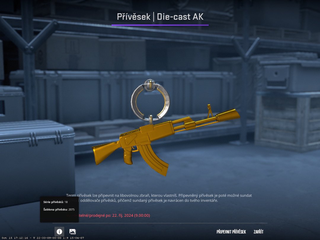 slapfromhellCS's tweet photo. Helping to sell this charm!

Collecting offers💸, tradeable: 22.10. https://t.co/JtH5hqPBxI