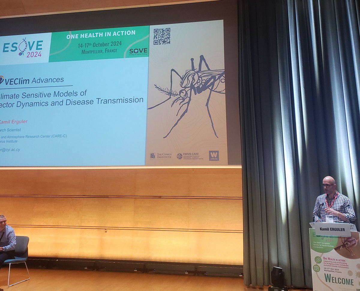Lison_lrch's tweet image. Day 3 #ESOVE2024 on novel research avenues for innovative #vectorcontrol strategies @kamilerguler @PAnge_liqueur