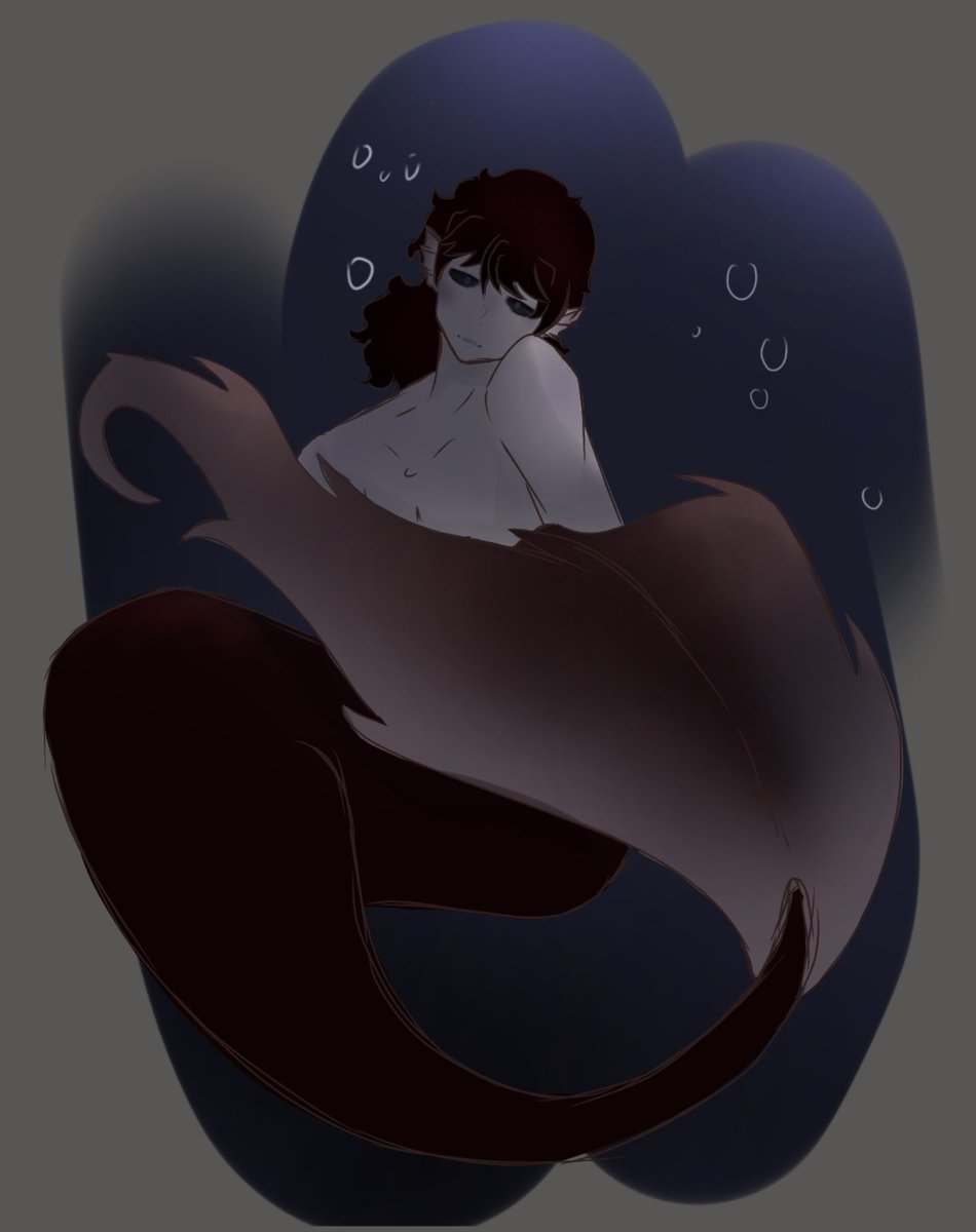 Purpbexxy's tweet photo. Siren srt of my oc jamie dueto the spookie season https://t.co/RS210pcTfD