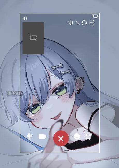 「寝落ちもちもちする〜?」 #くろむアーツ