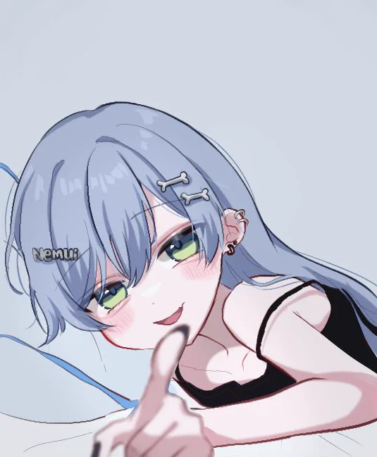 「寝落ちもちもちする〜?」 #くろむアーツ