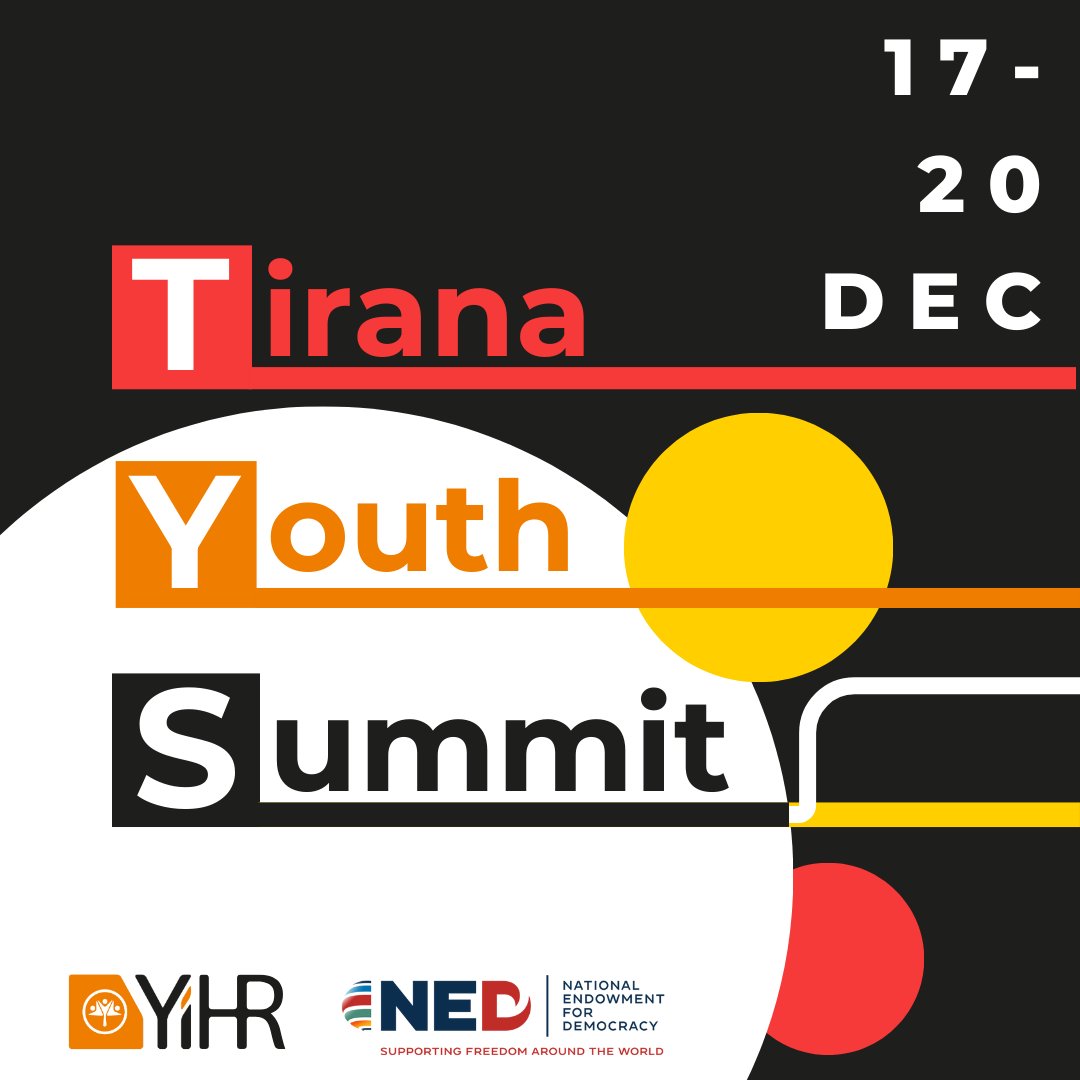 Are you ready to be LOUD and BOLD? 📢

Youth Initiative for Human Rights Regional Network (YIHR) proudly presents the 7th Youth Summit, which will be held from December 17th to 20th, 2024, in Tirana, Albania! 🇦🇱✨ #LoudResistance #TYS2024

Read more 👇